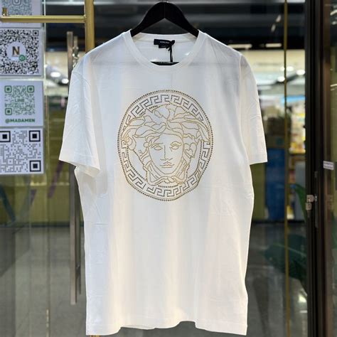 versace medusa t shirt|versace crystal medusa t shirt.